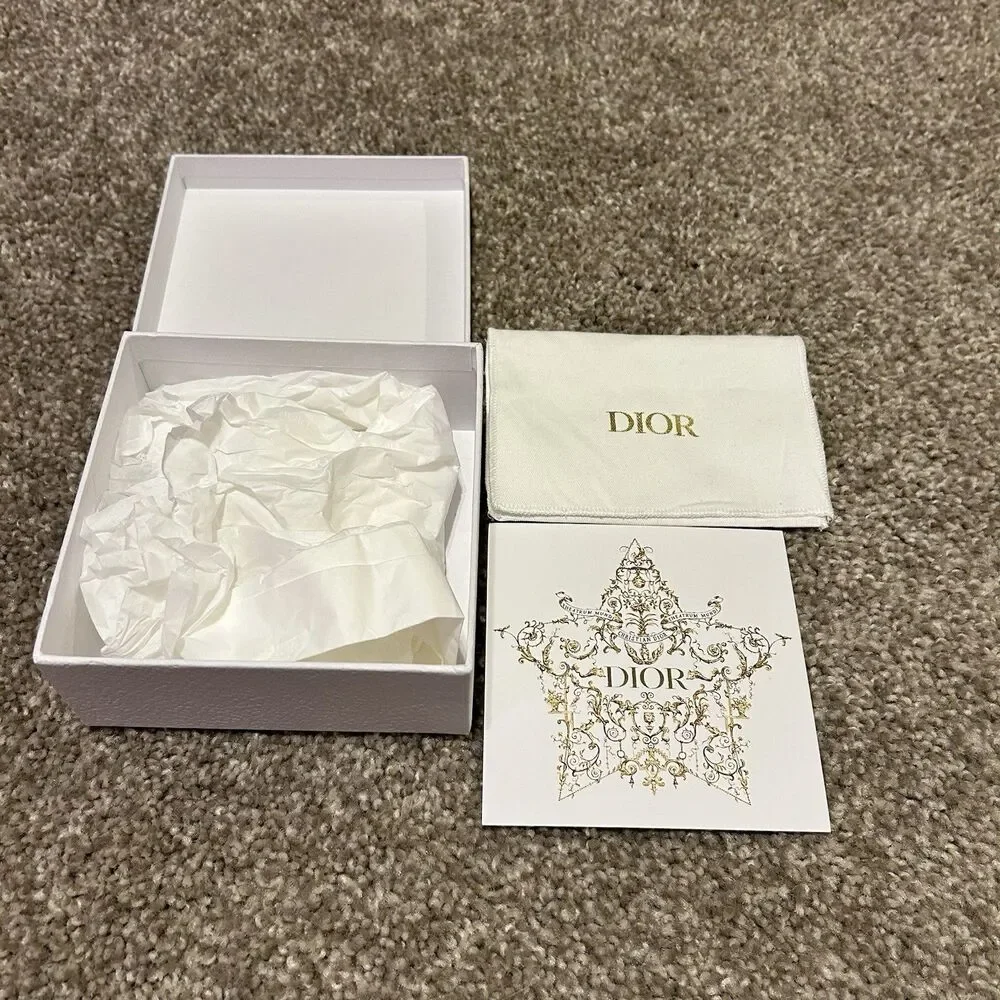 EMPTY REPLACEMENT BOX & DUST BAG ONLY - Christian Dior Small w/ 2026 New Years